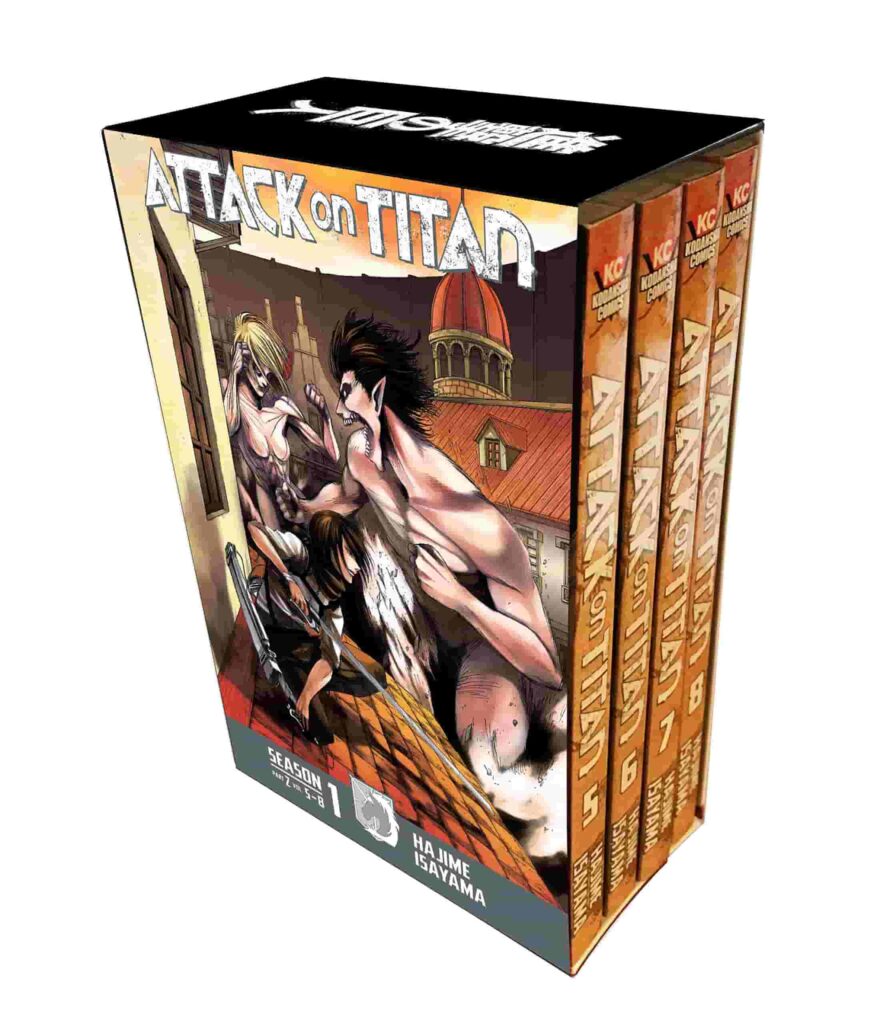 Attack on Titan Manga box set - attack on titan gift
