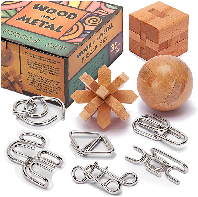 Wooden Puzzle presents for engineers