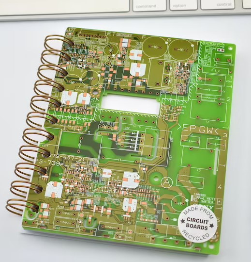 Circuit Board present A6 Notebook for engineers