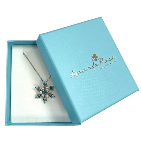 Snowflake Pendant Necklace - new year jewelries gift ideas
