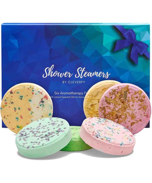 Blue Shower Steamers Gift Set - gifts for female doctors
