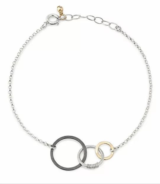 Past Present Future Bracelet - Valentine's bracelet for her
