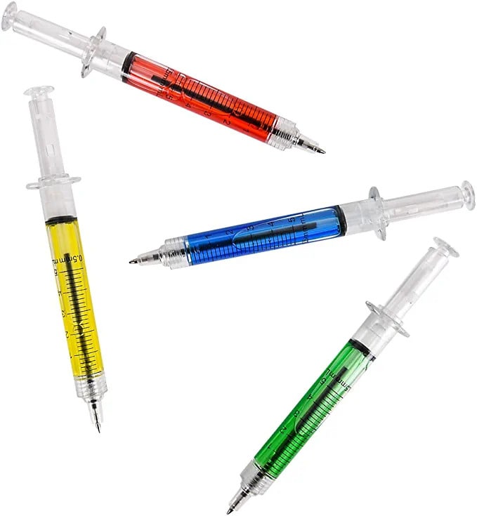 Syringe Pens - fun graduation gifts for doctors