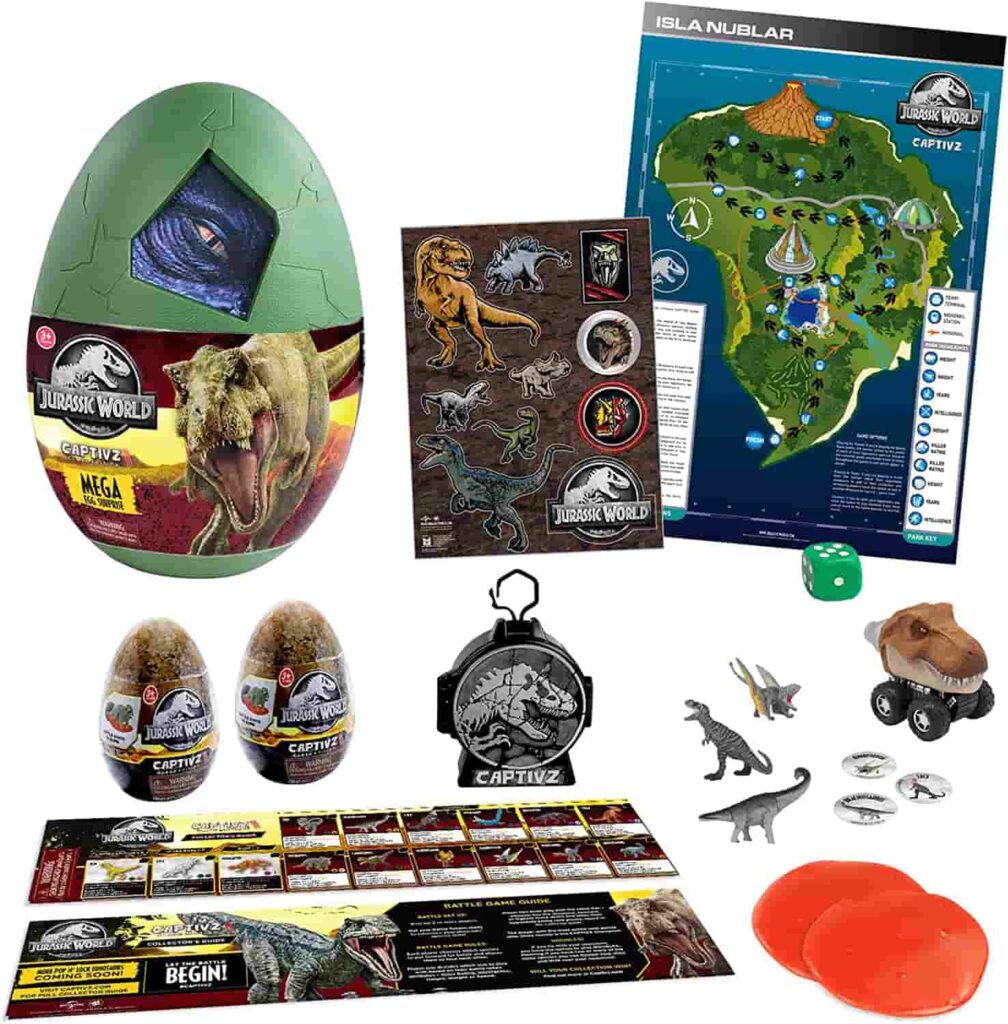 Dinosaur Toys For Toddlers - Captivz Mega Egg Clash Edition