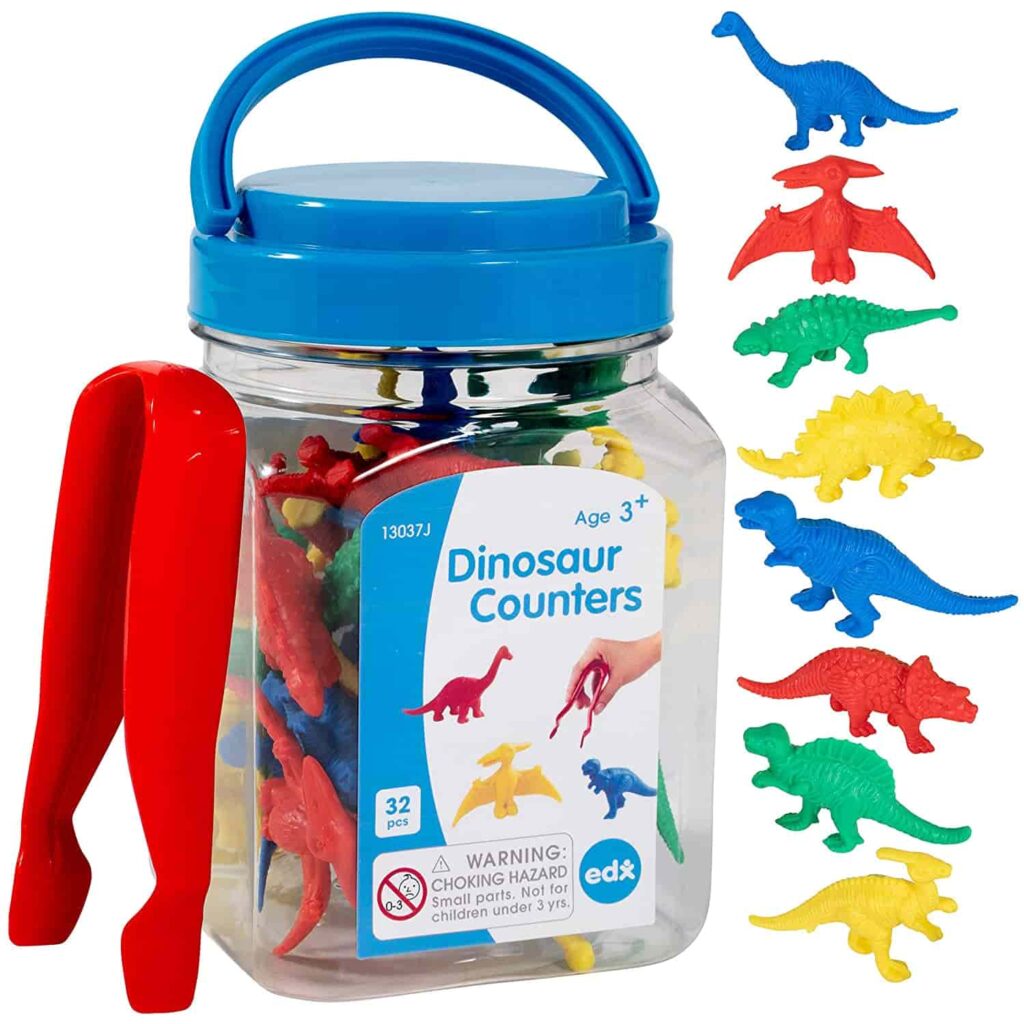 Dinosaur Toys For Toddlers - Education Dinosaur Counters