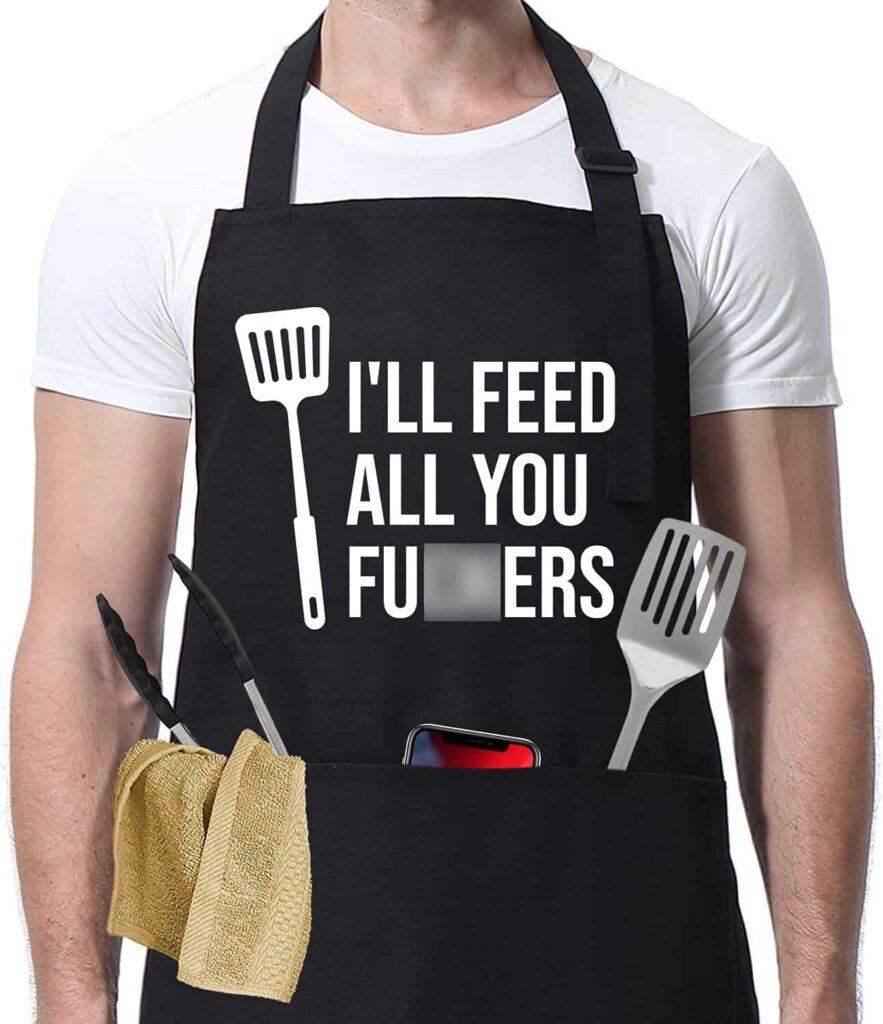 I'll Feed All You Funny Apron for Men
