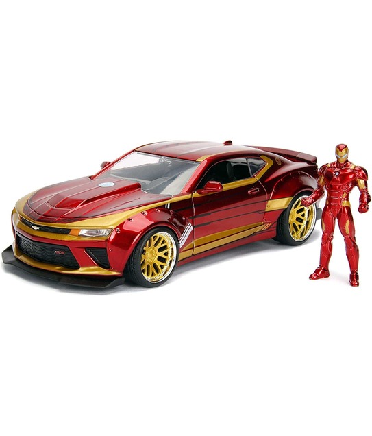 Iron Man & 2016 Chevy Camaro Die-cast Car