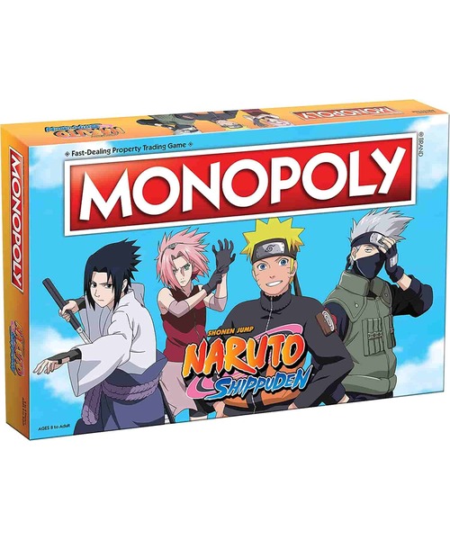 Naruto Gift Ideas Monopoly