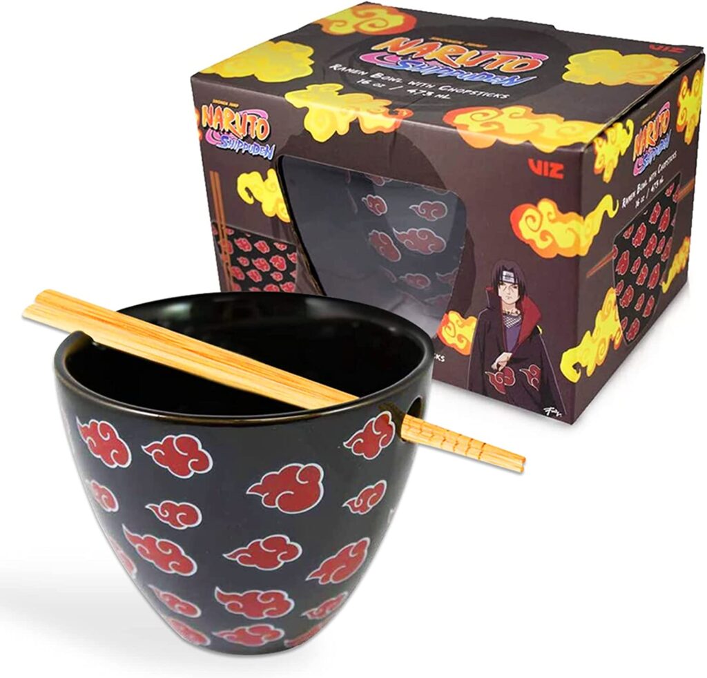 Naruto Ramen Bowl with Chopsticks