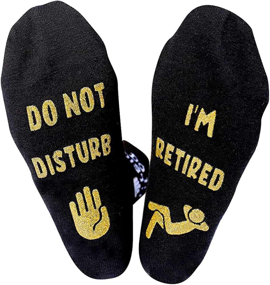 retirement gifts for coworkers - Do Not disturb Socks