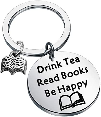 gifts for a book worm/ Keychain
