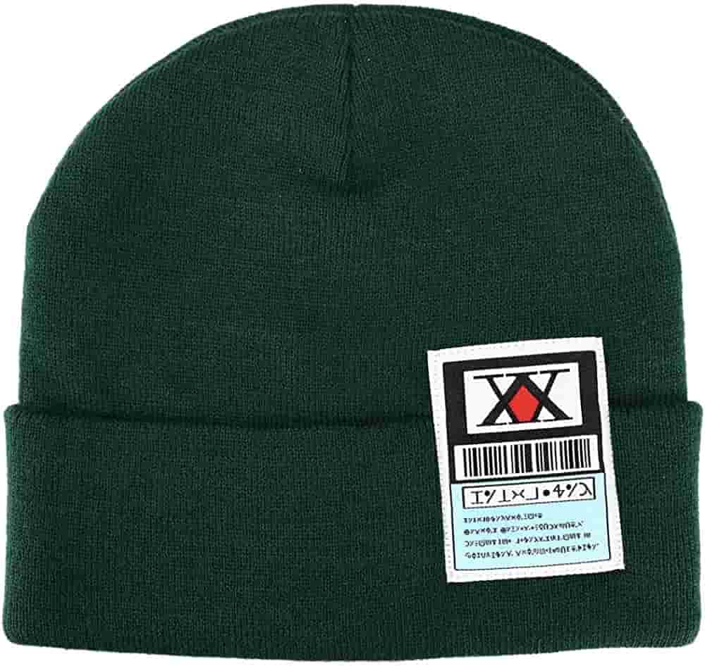 Knitted Green Beanie Hat