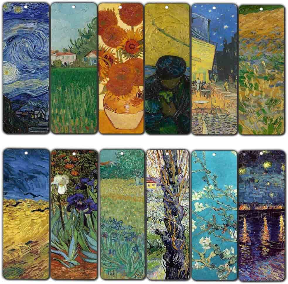 Gift Ideas for Painters - Van Gogh Bookmarks