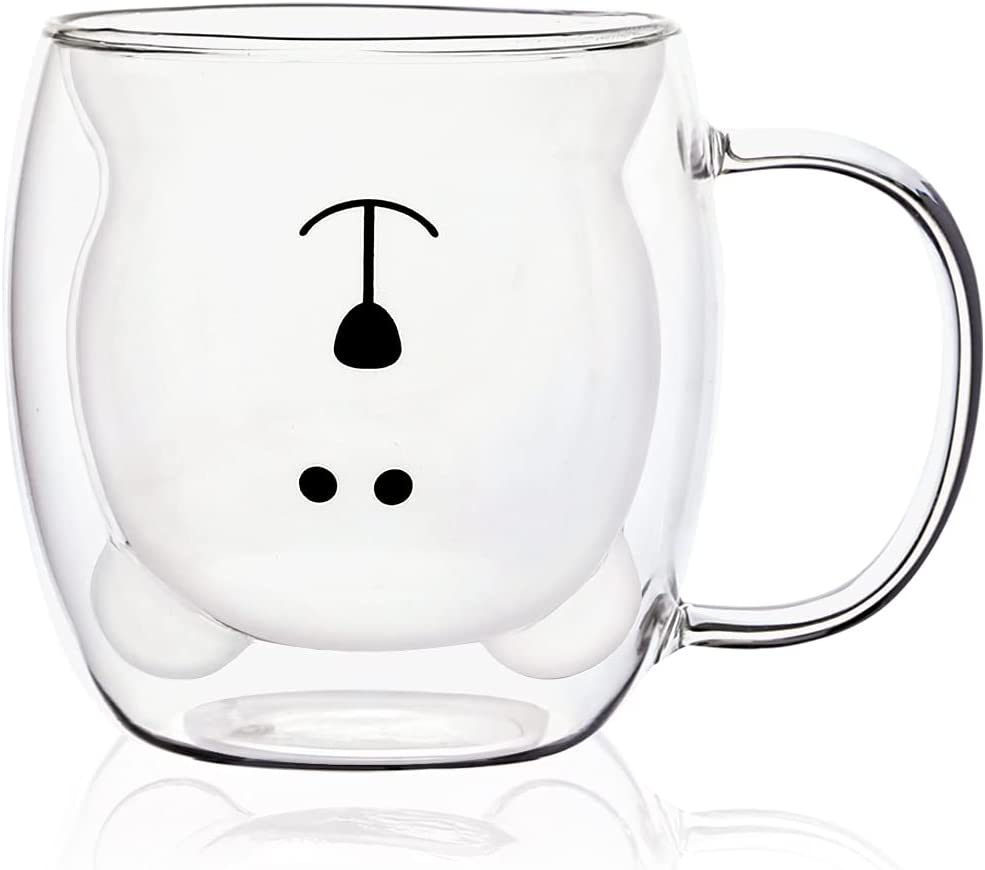 korean gift ideas for her/ Cute Bear Mug