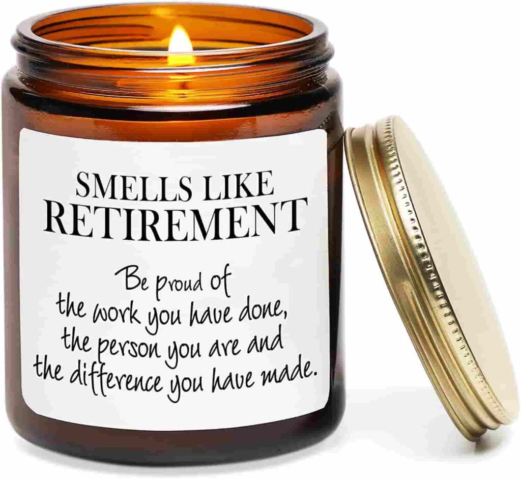 retirement gifts for dad/ Funny Scented Candles