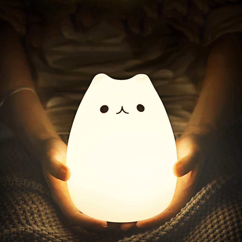 korean gift ideas for her/ Kitty Night Light