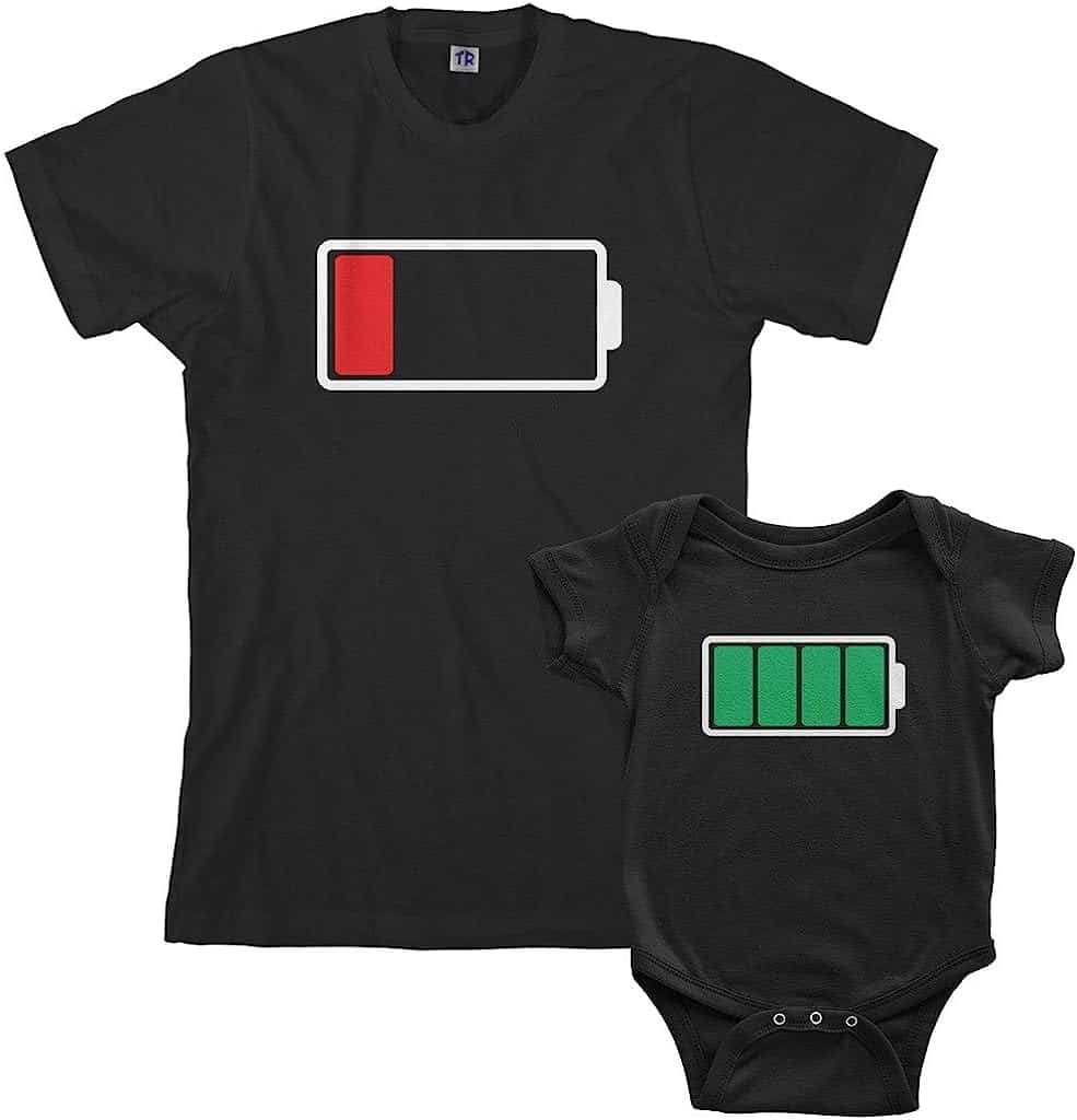 Full and Low Battery T-Shirt