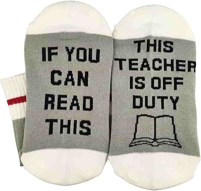 male teacher gifts/ Funny Cotton Knitted Socks