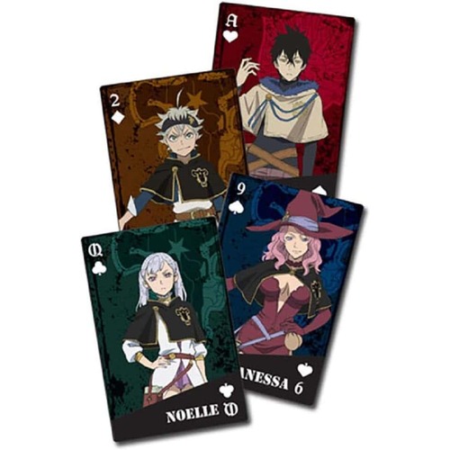 Black Clover Playing Cards