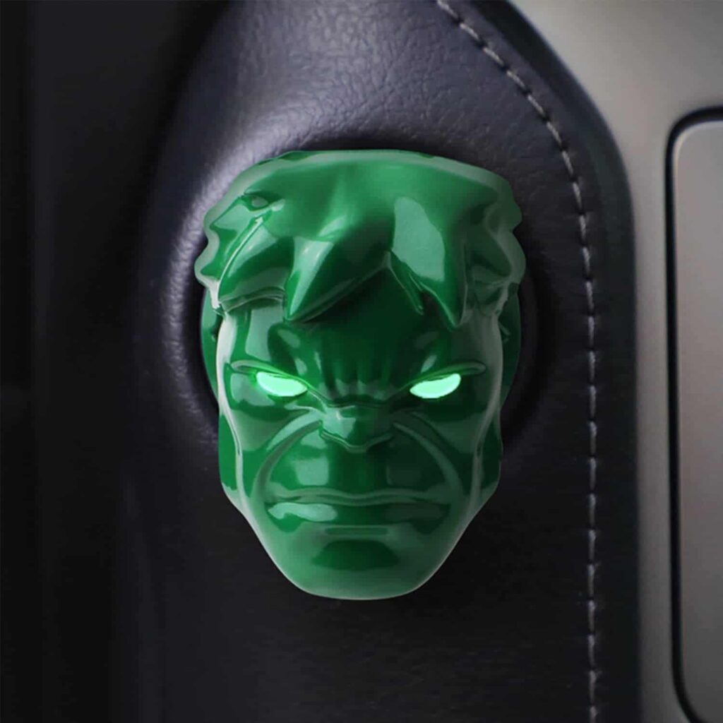 incredible hulk gifts/ Car Ignition Button Cover