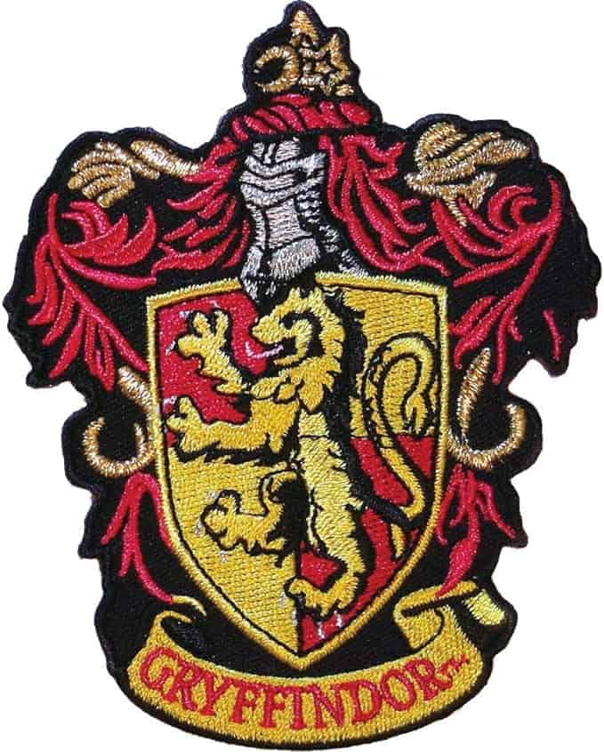 Gryffindor Embroidery Iron-On Patch