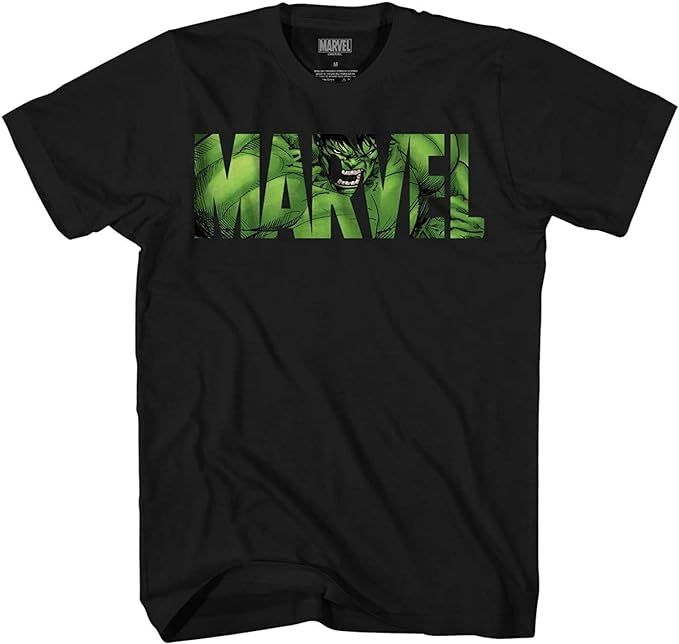 incredible hulk gifts/ Marvel Hulk Logo Graphic T-Shirt