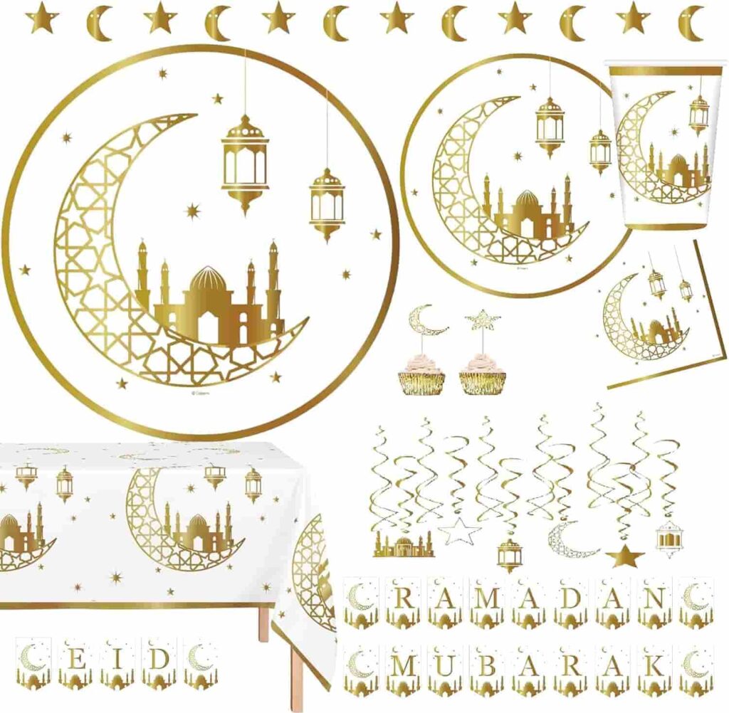 Ramadan Eid Mubarak Foil Decoration