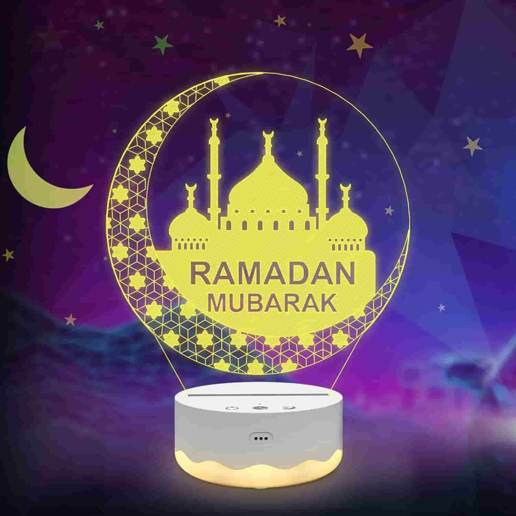 Ramadan Decor/ Ramadan Mubarak LED Light