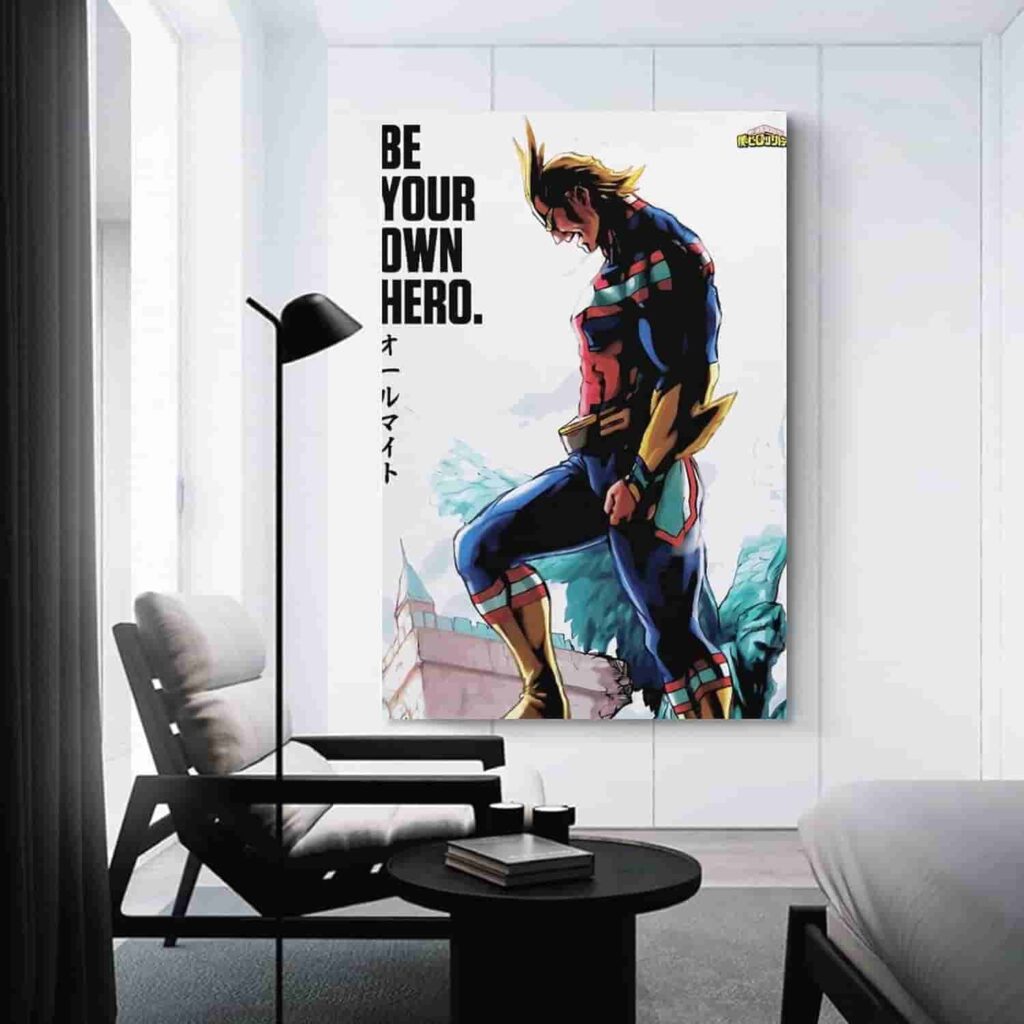 my hero academia gifts/ All Might Poster