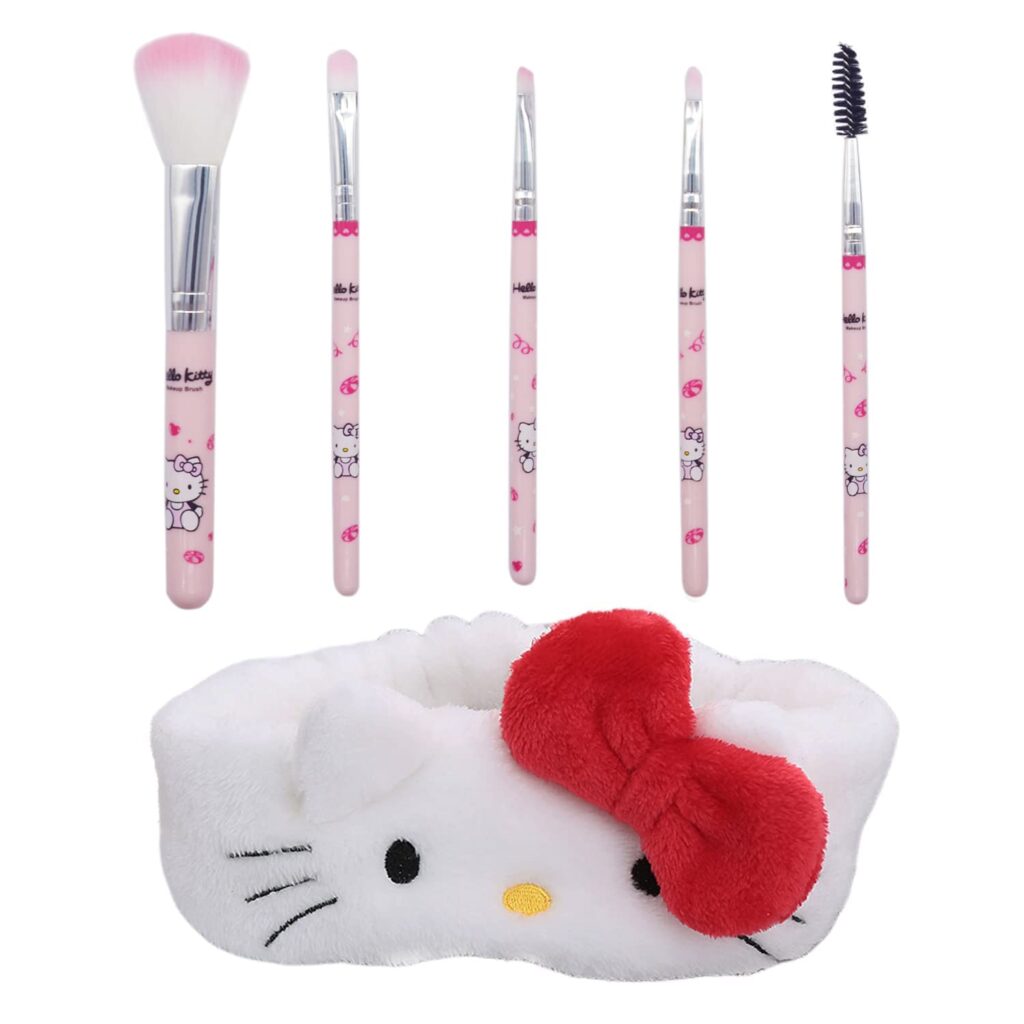hello kitty gifts for adults/ Makeup Brush with Kitty Headband
